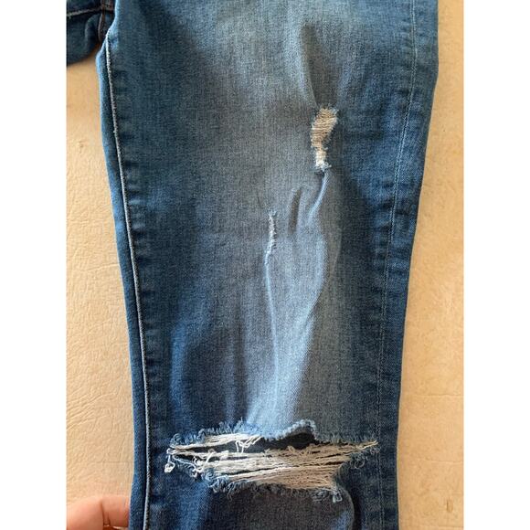 Flying monkey mom fit ankle jeans size 27 distressed regular wash - Picture 8 of 9